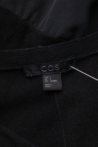 COS Strickjacke S in Schwarz