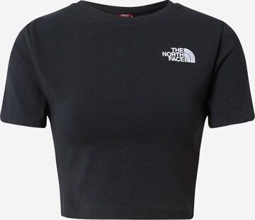 THE NORTH FACE Shirt in Zwart: voorkant