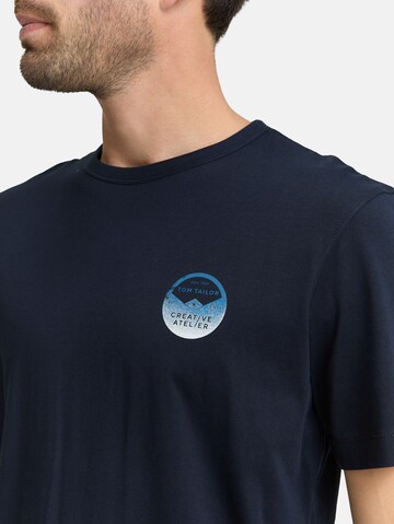 TOM TAILOR Shirt in Blauw