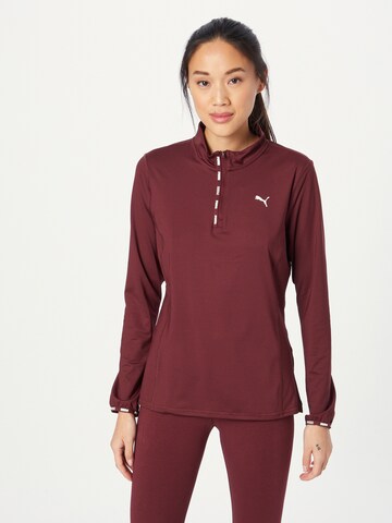 PUMA Functioneel shirt in Lila: voorkant