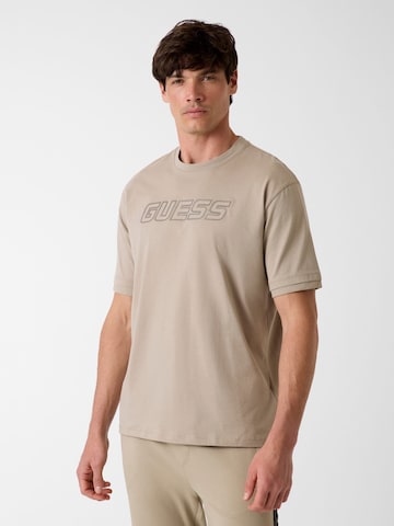 GUESS Shirt in Beige: front