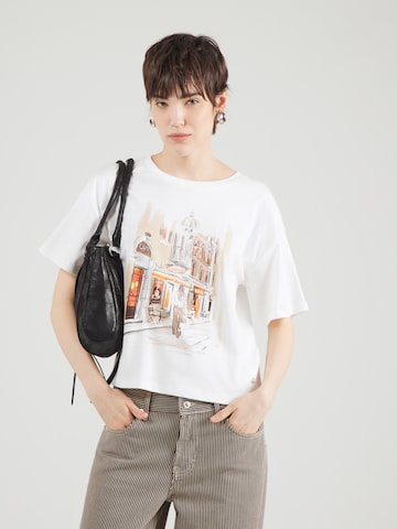 monari T-Shirt in Weiß: Vorderseite