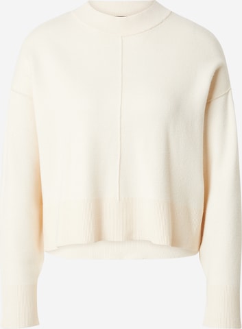 VERO MODA Trui 'GOLD LINK' in Beige: voorkant