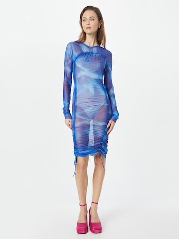 Oval Square Φόρεμα 'Space' σε μπλε: μπροστά