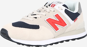 new balance Rövid szárú sportcipők '574' - szürke: elől