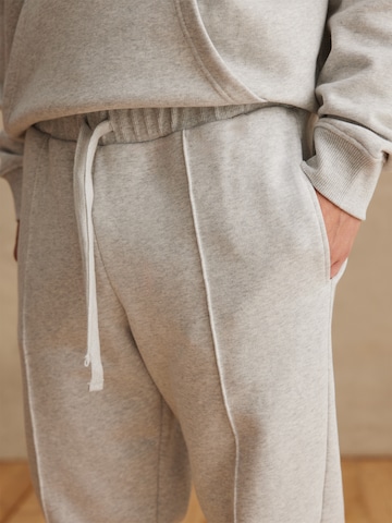 Tapered Pantaloni 'Miran' di DAN FOX APPAREL in grigio