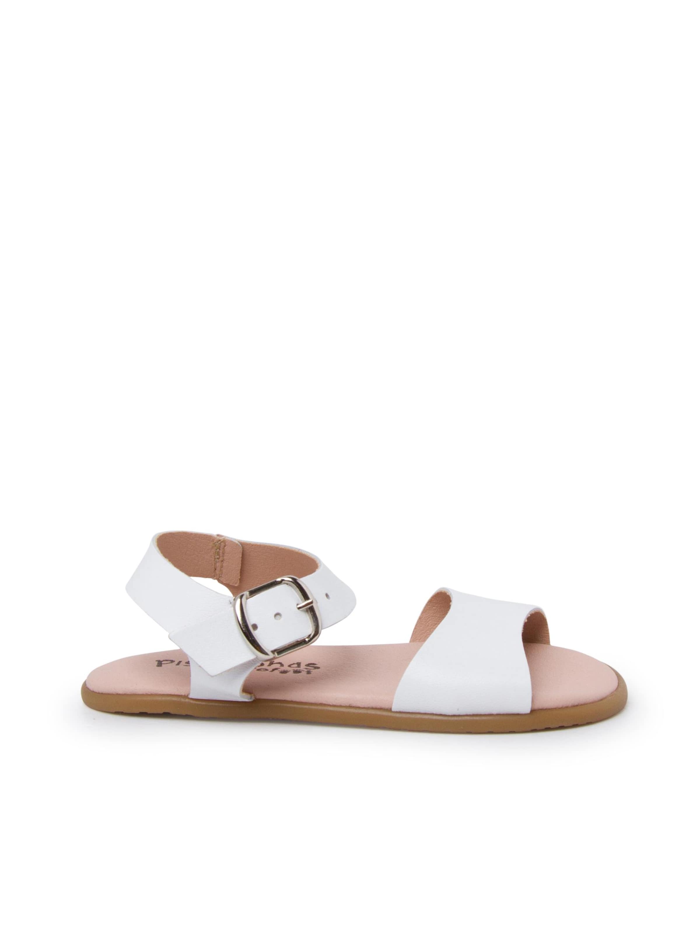 Pisamonas - Sandalias en blanco: frente