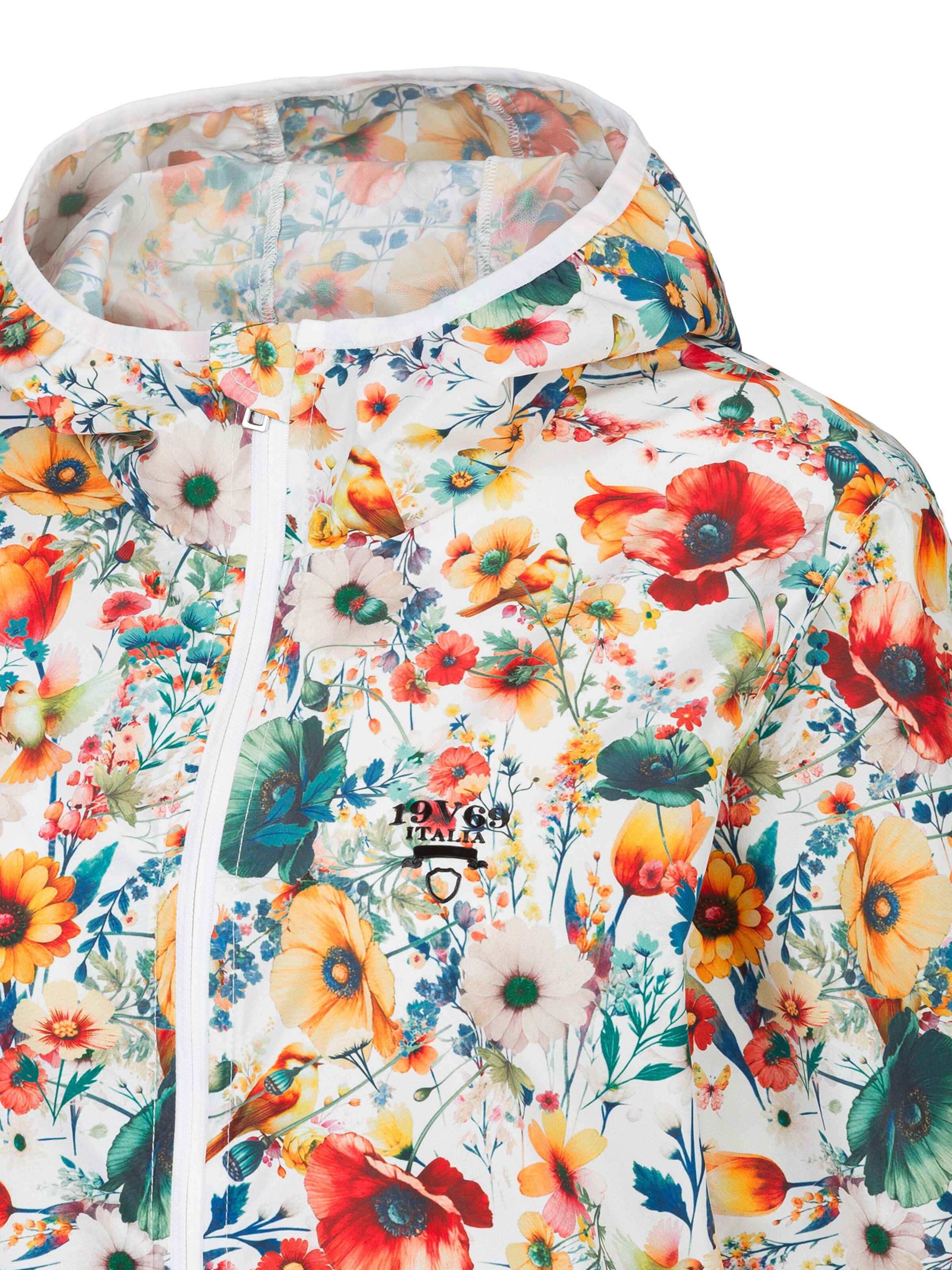 19V69 ITALIA Between-season jacket 'Carina' in White