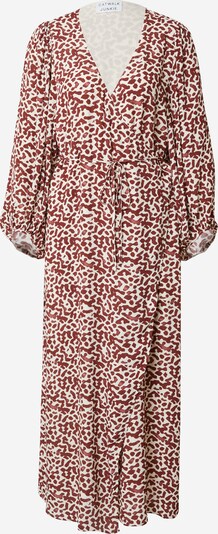 CATWALK JUNKIE Robe 'WILD THINGS' en merlot / blanc, Vue avec produit