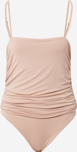 Tricou body NU-IN pe maro cappuccino, Vizualizare produs