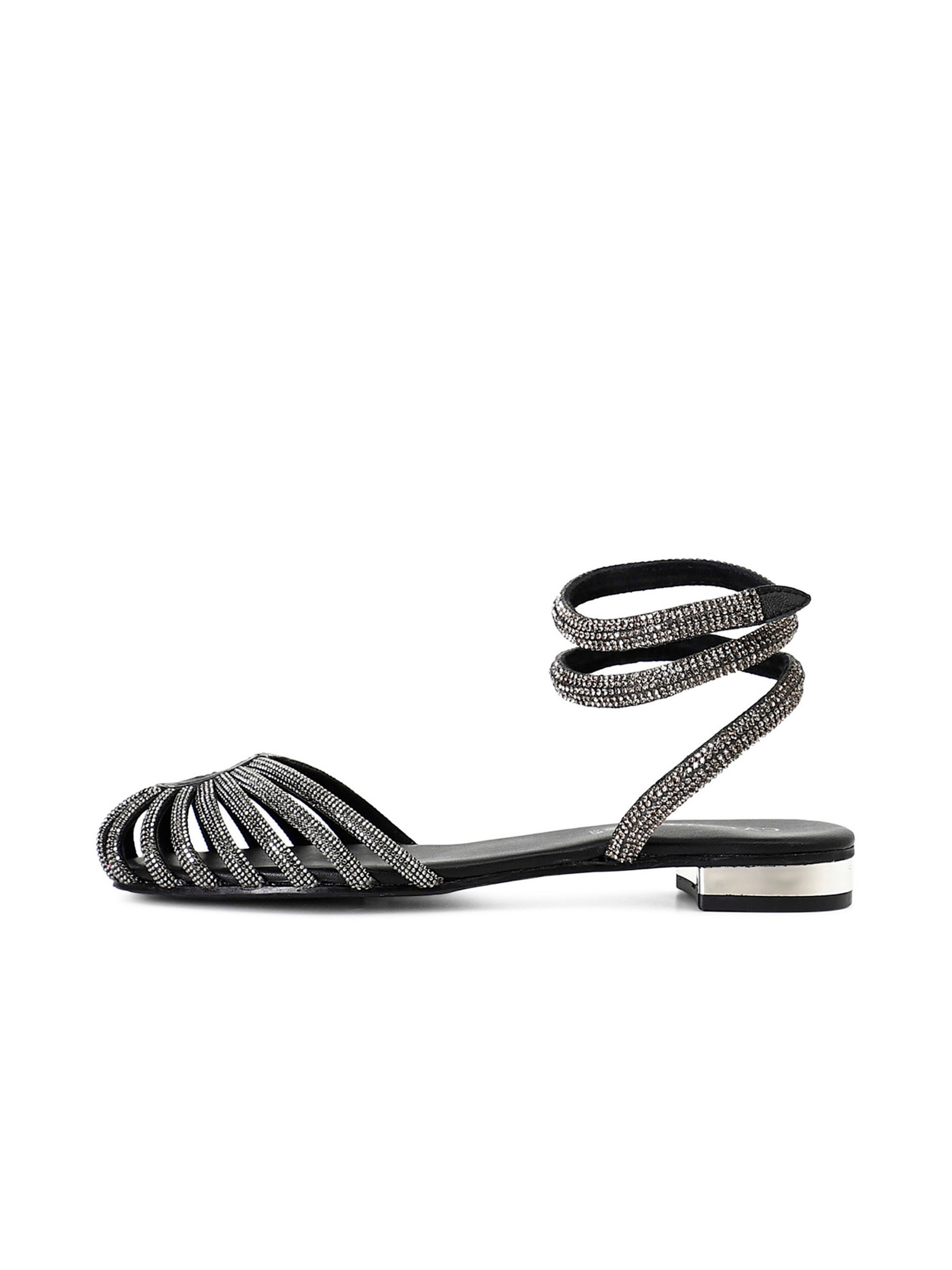 Ballerina di CAFè NOIR in nero: frontale