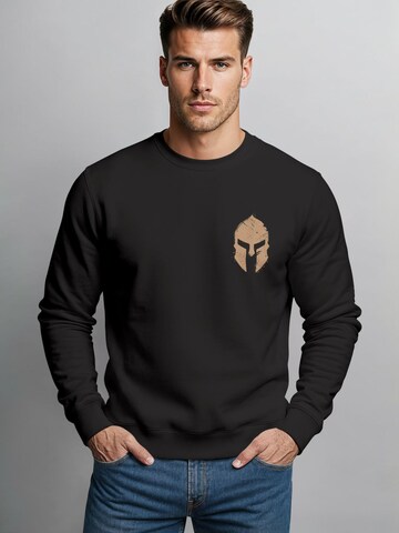 Neverless Sweatshirt 'Sparta 1' in Black