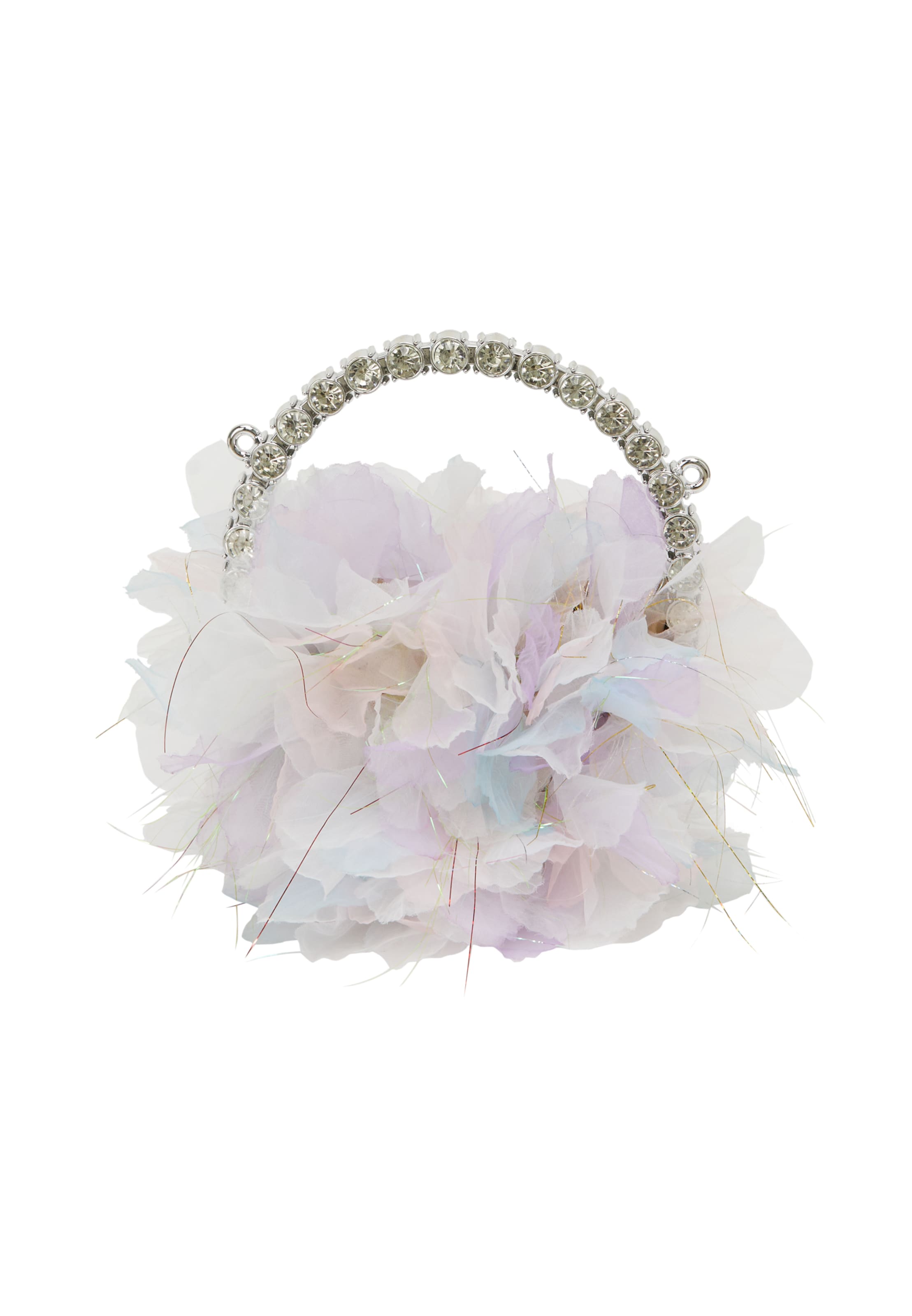 KRZY Τσάντα χειρός σε μπλε παστέλ / λιλά παστέλ / λευκό, Άποψη προϊόντος