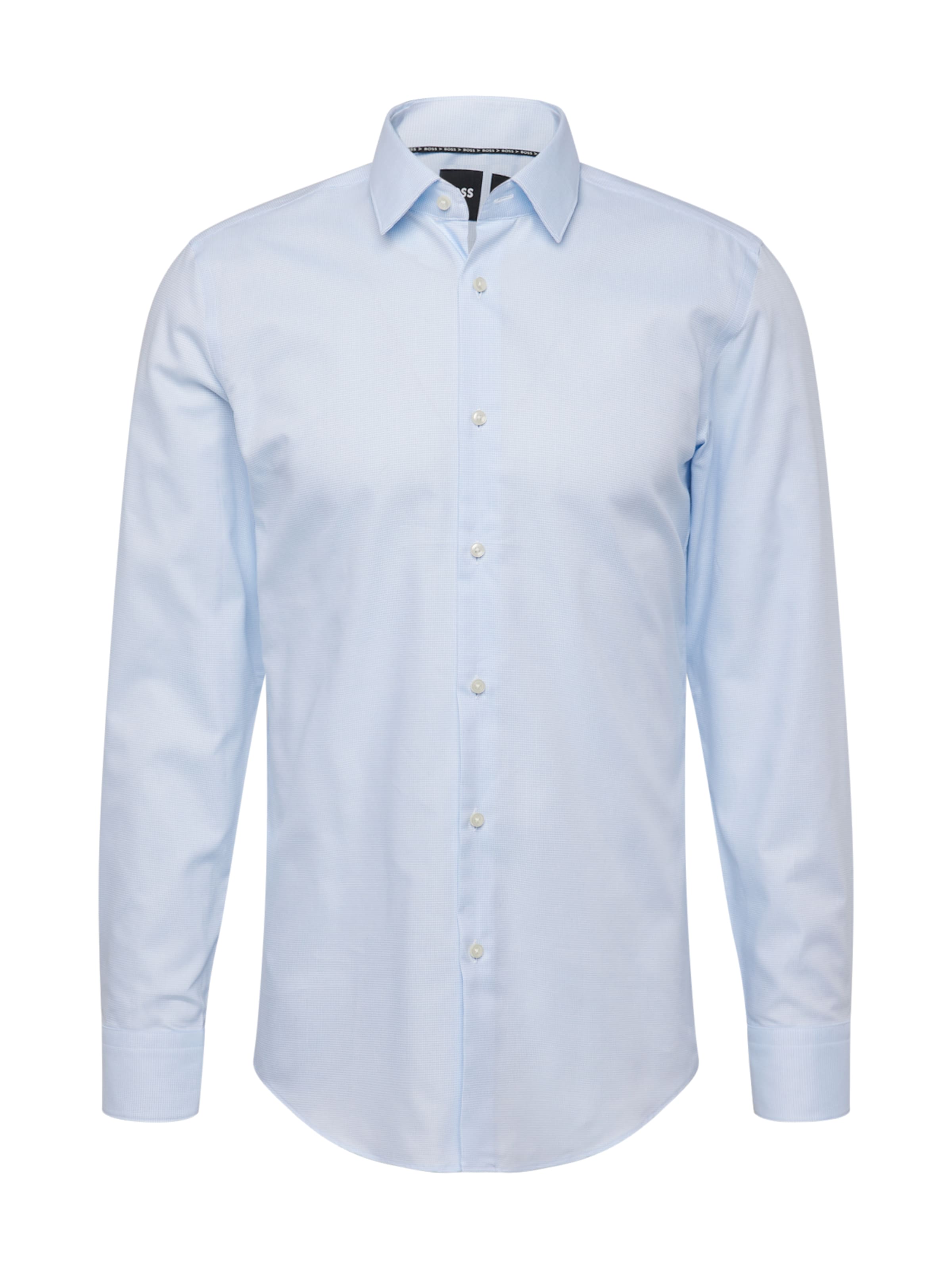 Slim fit Camicia business 'P-Hanks' di BOSS in blu: frontale