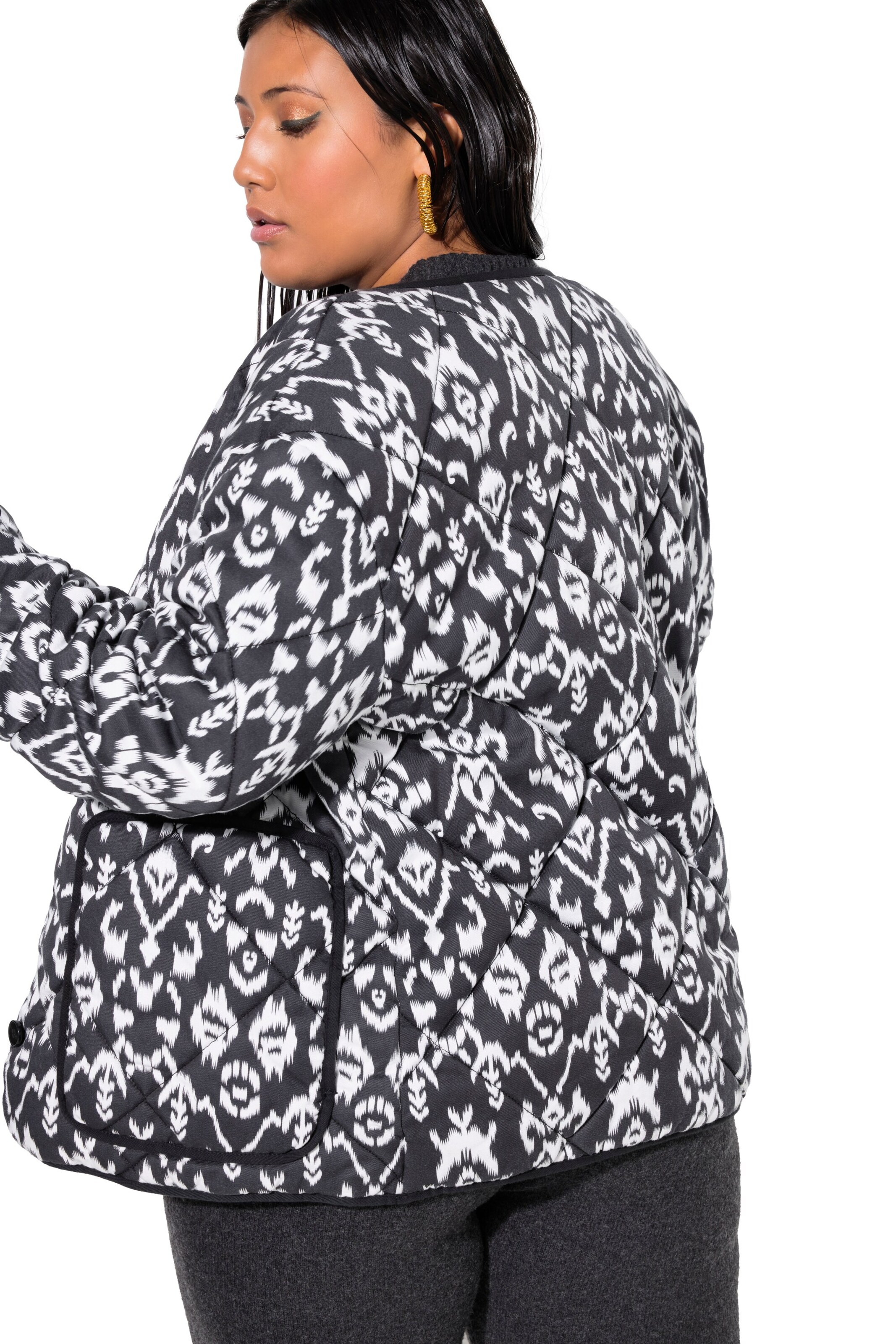 Studio Untold Tussenjas in Zwart