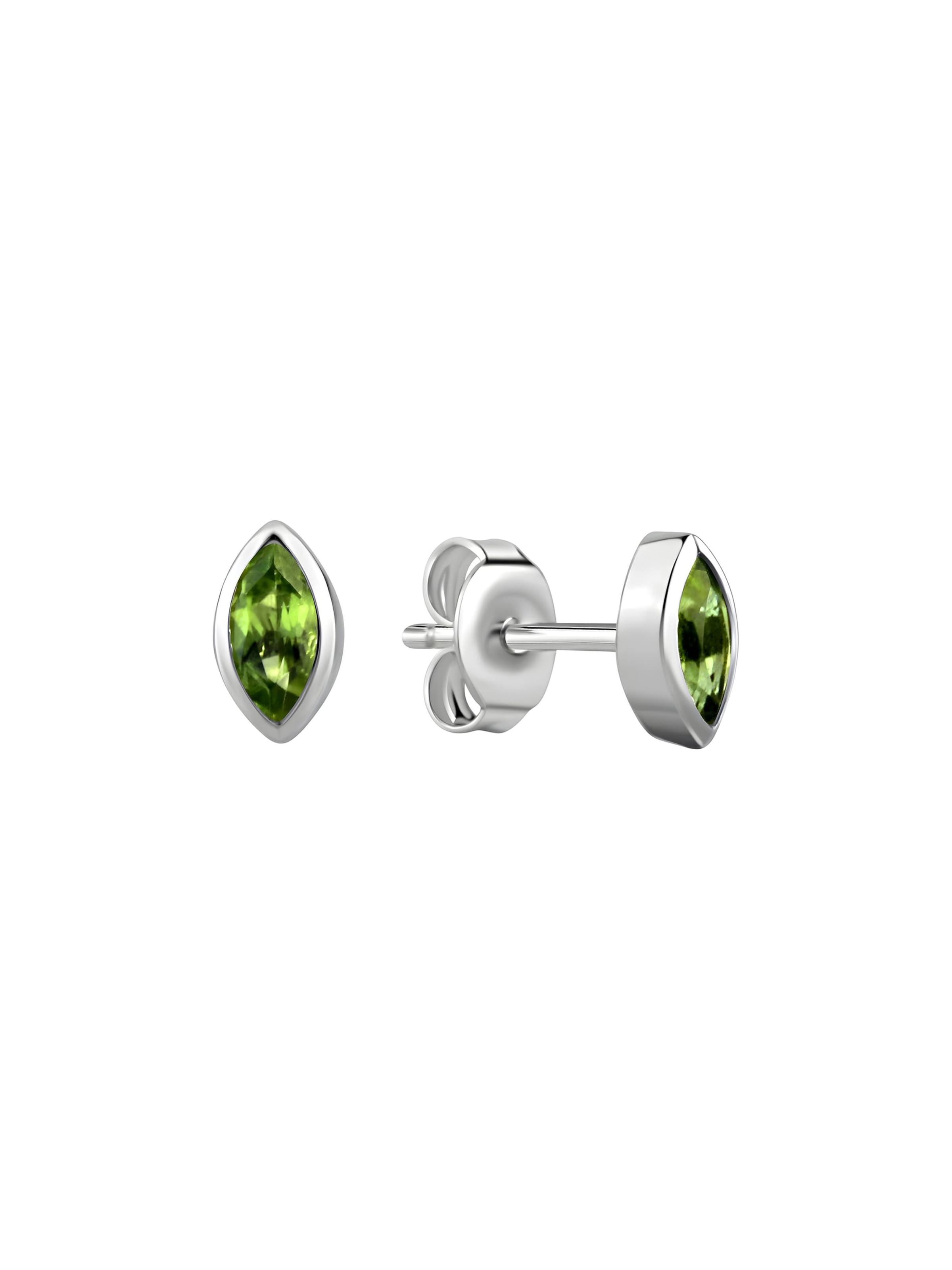 Boucles d'oreilles CELESTA en argent : devant