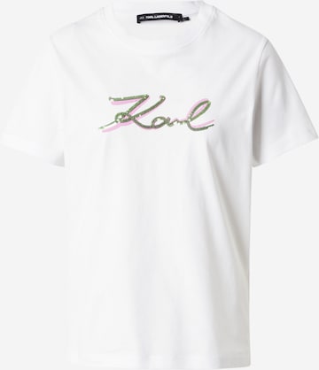 Karl Lagerfeld Paita värissä valkoinen: etupuoli