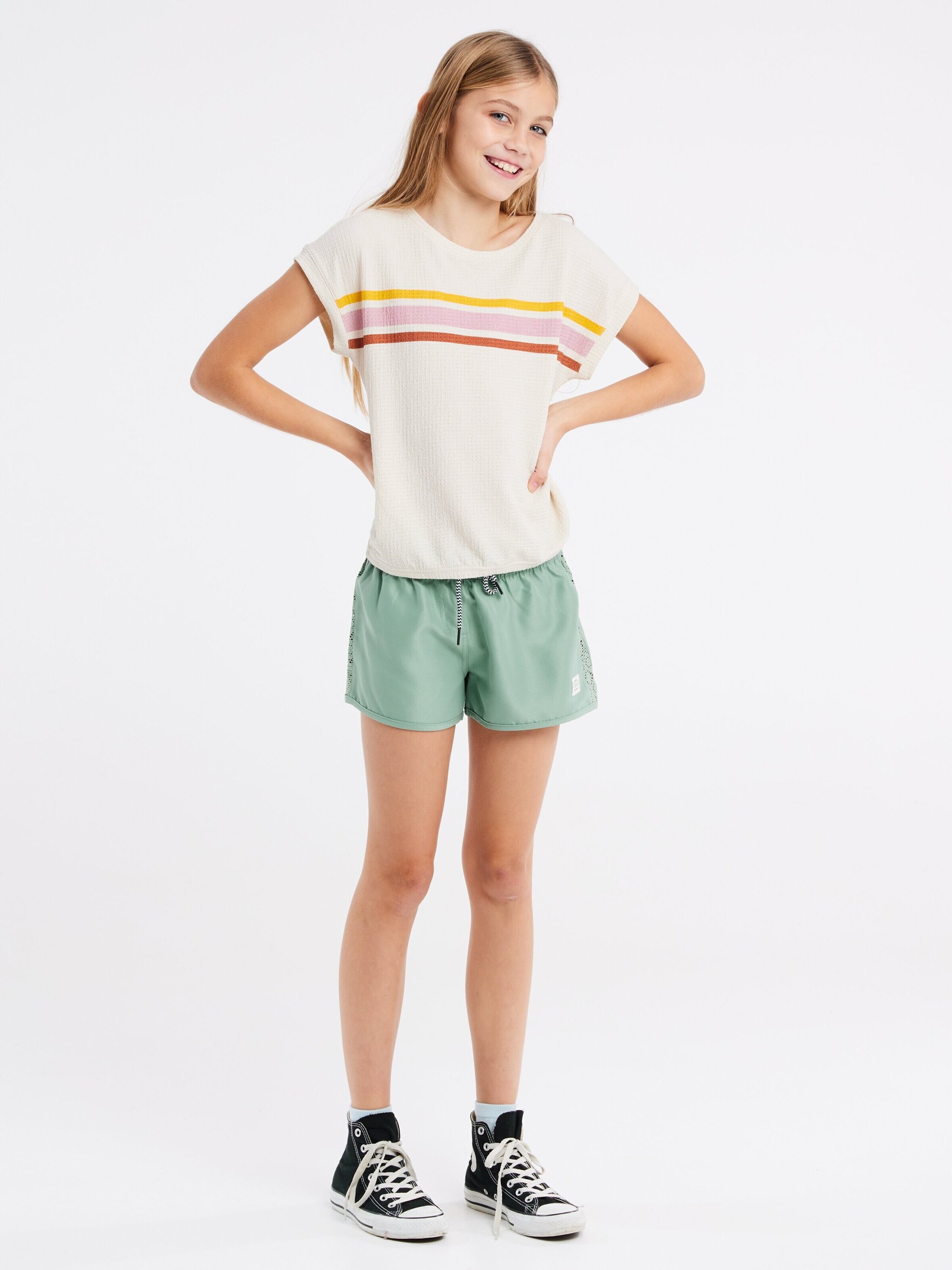 PROTEST Athletic Swimwear 'PRTTAYLOR JR' in Green: front
