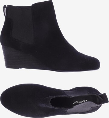 Lands‘ End Stiefelette 38 in Schwarz: predná strana