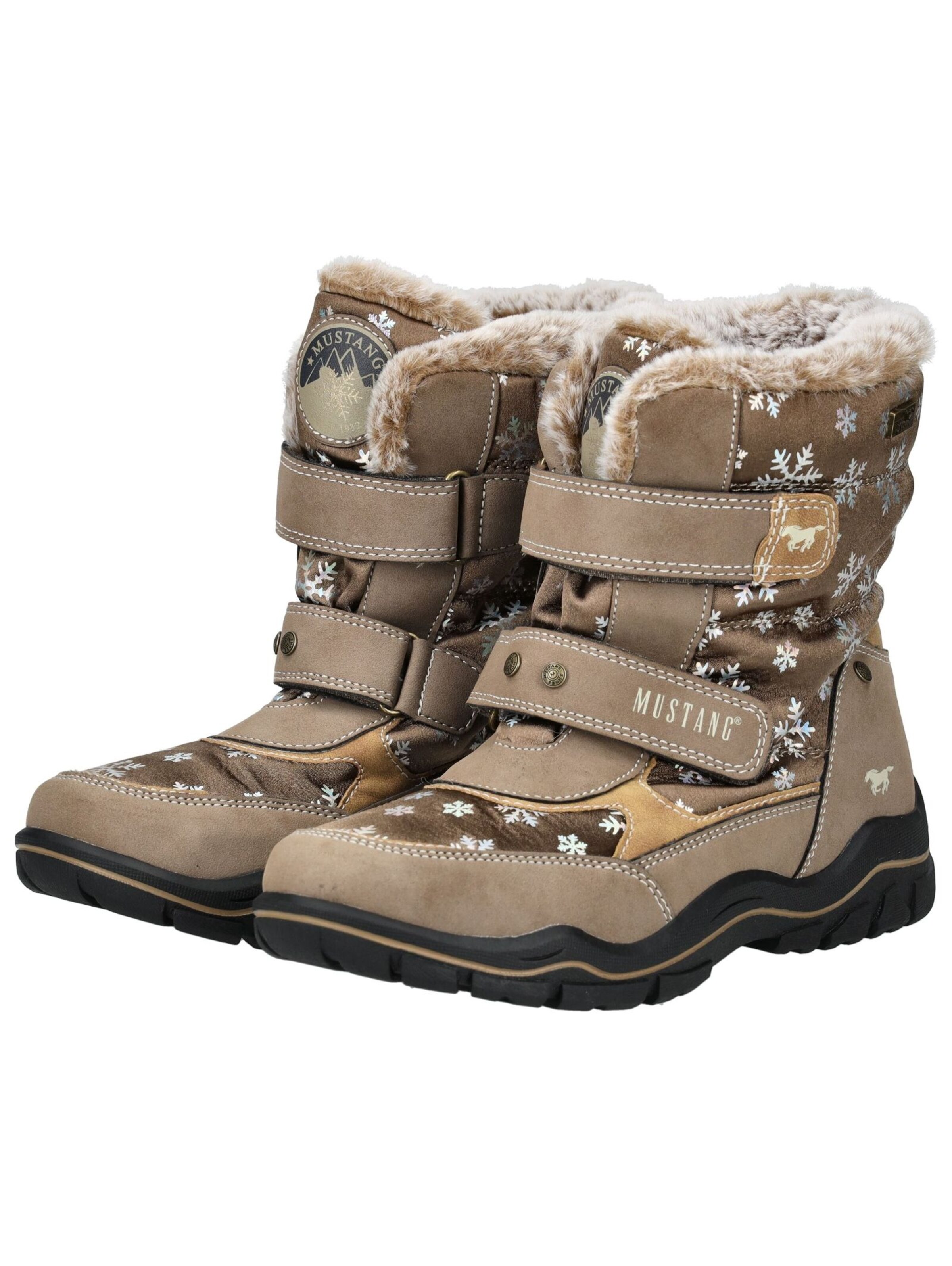 MUSTANG Snowboots in Braun