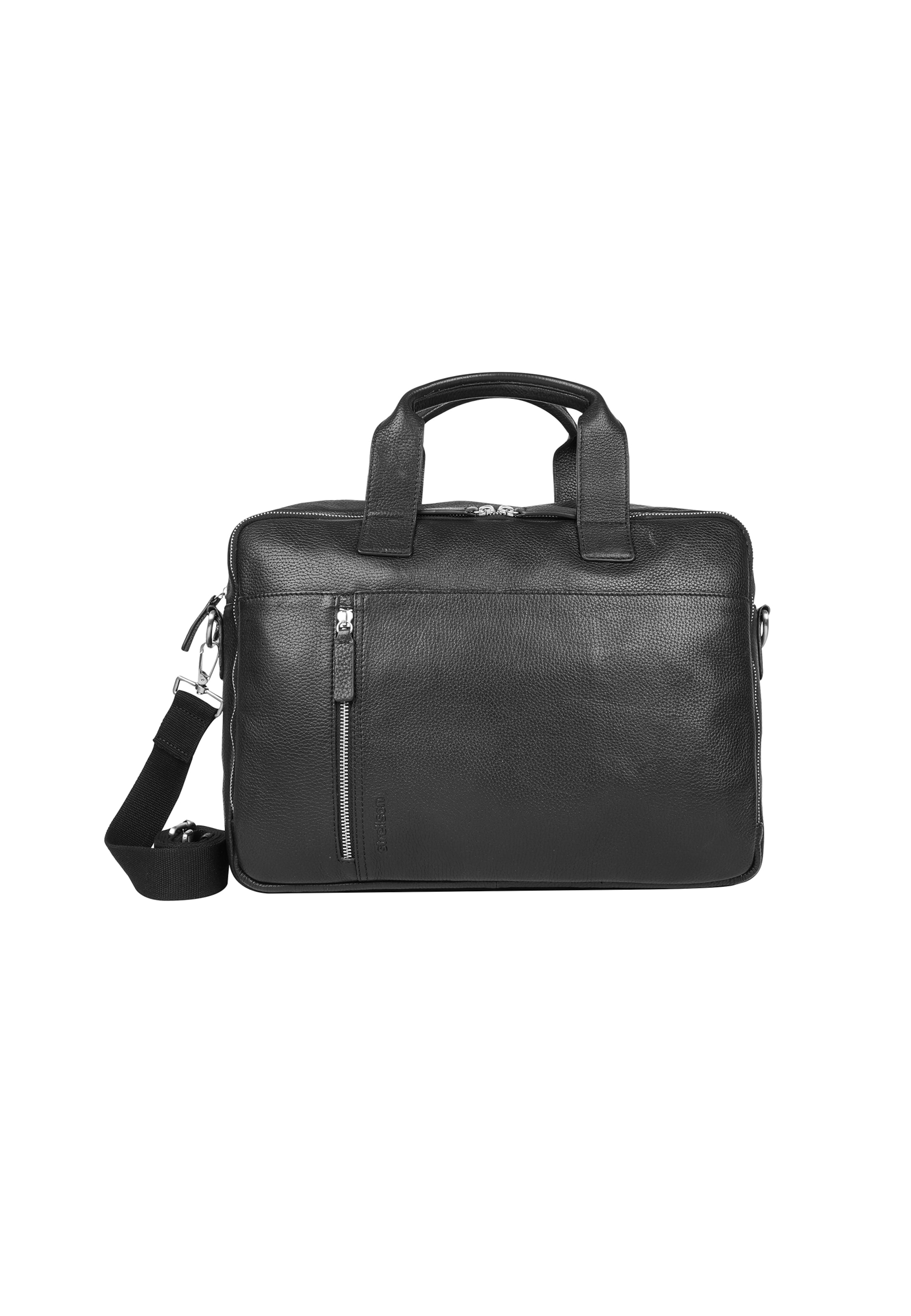 Borsa portadocumenti 'Kennington Charles' di STRELLSON in nero: frontale