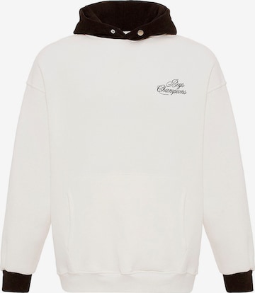 Felpa di VAMOS CLO in beige: frontale