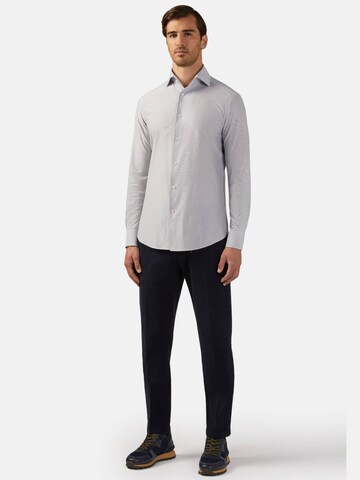 Coupe regular Chemise Boggi Milano en bleu