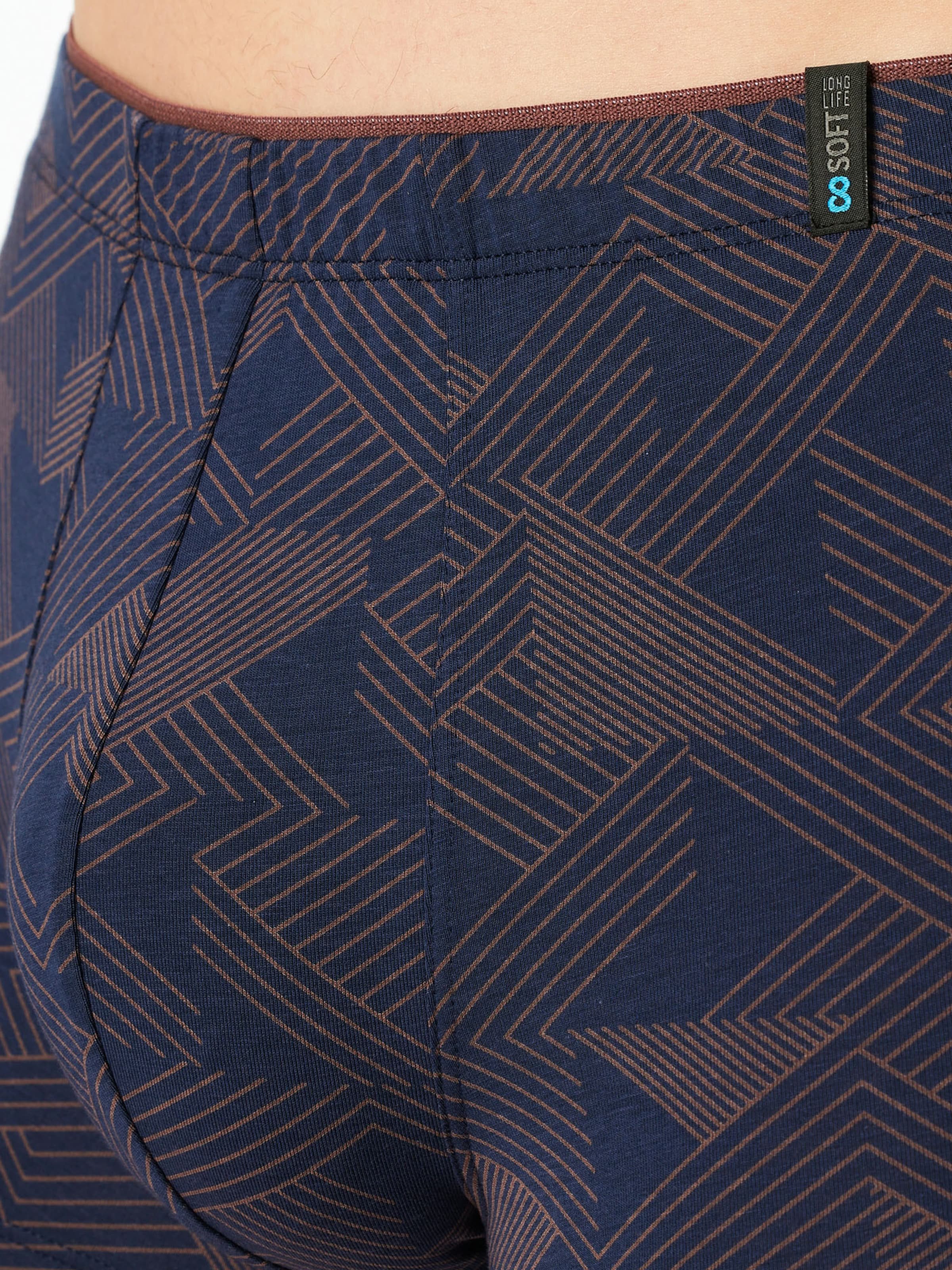 Boxers 'Long Life Soft' SCHIESSER en bleu