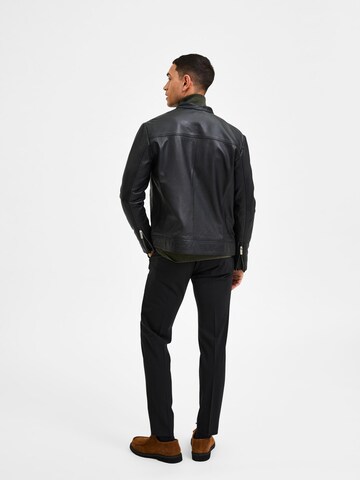 Veste mi-saison 'Archive' SELECTED HOMME en noir