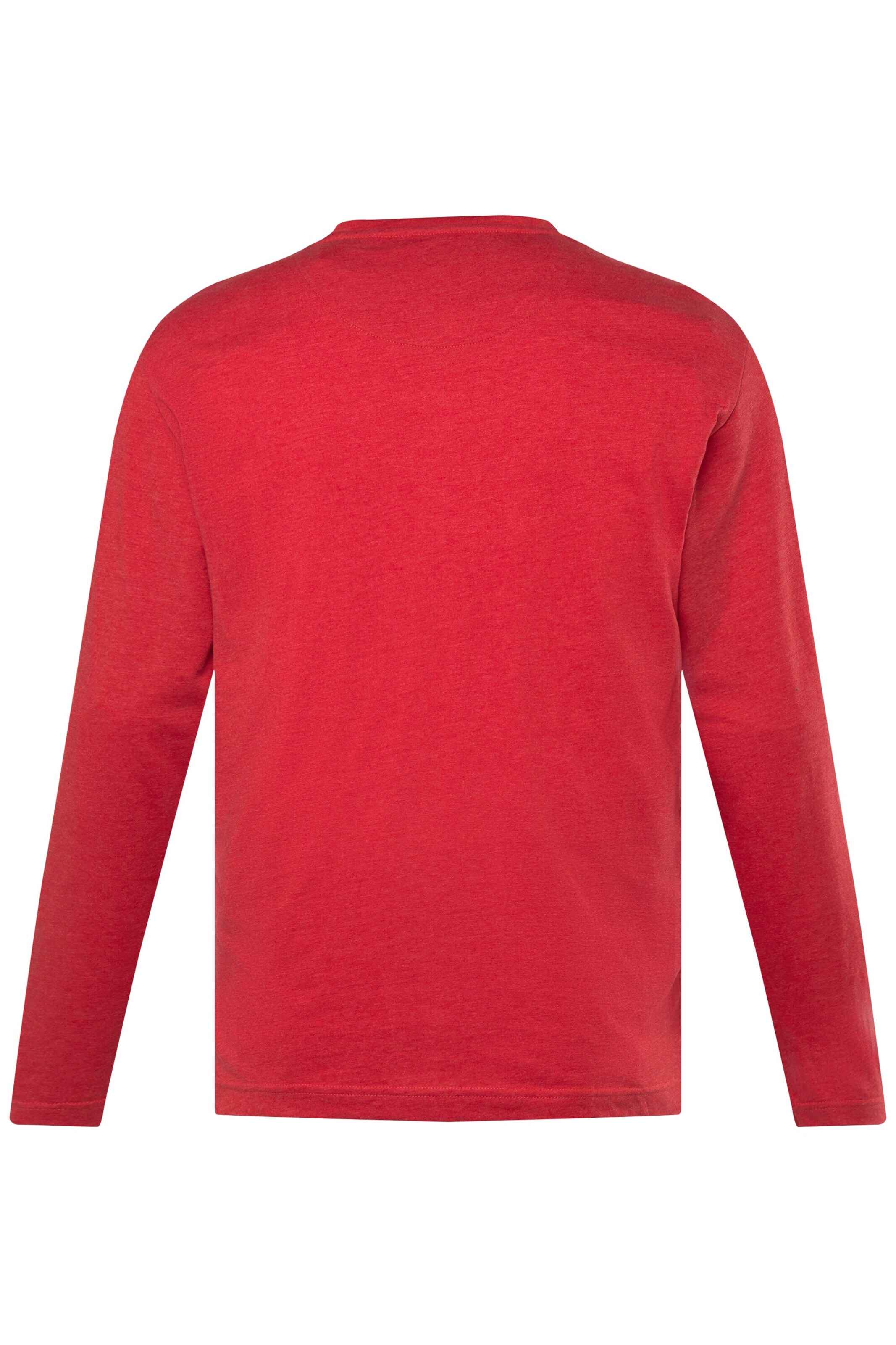 Men Plus Shirt in Rood