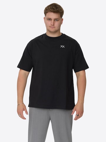 Dxnmxrk T-Shirt 'Gya' in Schwarz: Vorderseite
