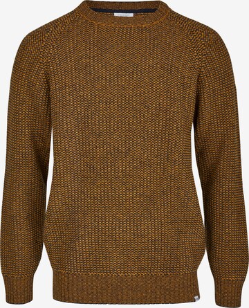 Cleptomanicx Sweater in Brown: front