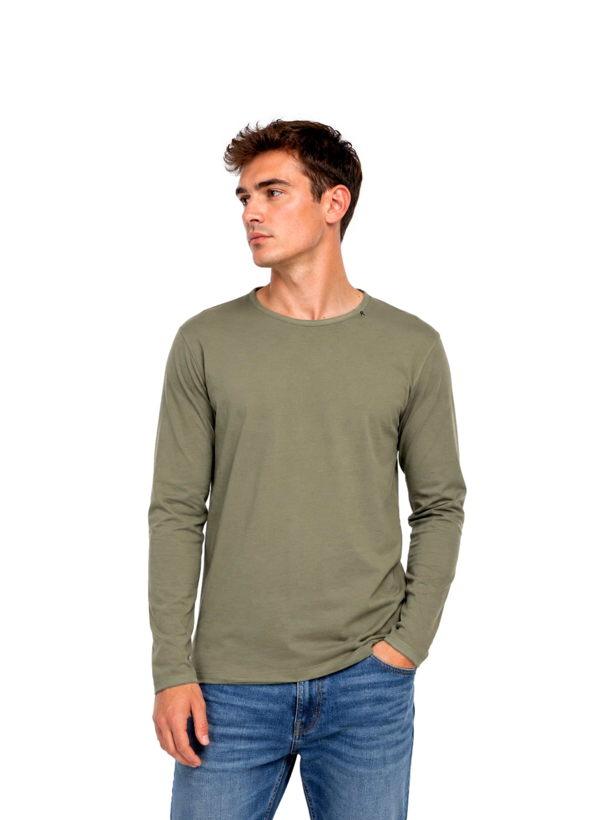 Maglietta di REPLAY in verde: frontale