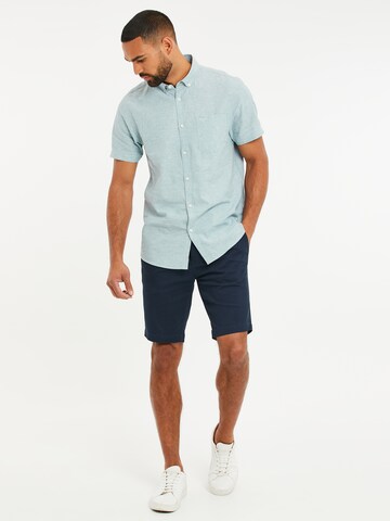 Threadbare Regular fit Πουκάμισο 'Dragon' σε πράσινο