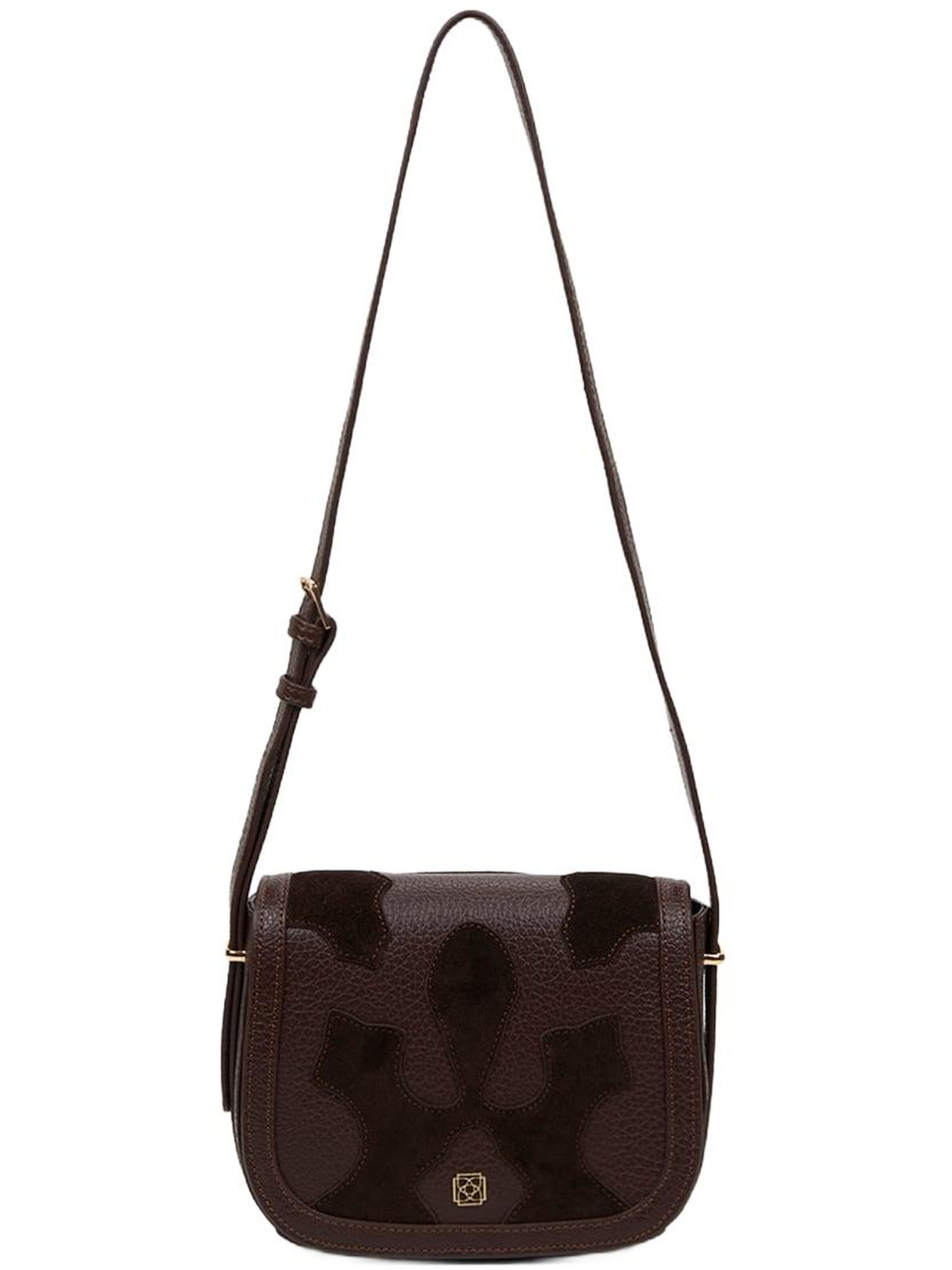Desa Schultertasche 'Umhängetasche'‌‌‌‌‌‌‌‌‌‌ in Braun: Vorderseite