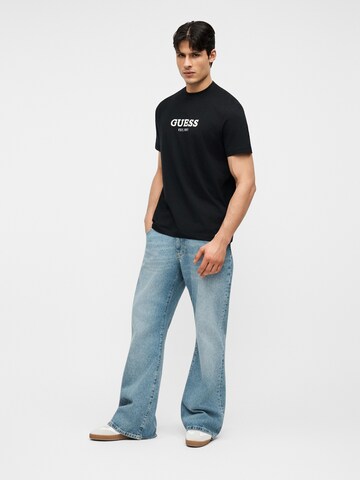 GUESS Tričko - Čierna