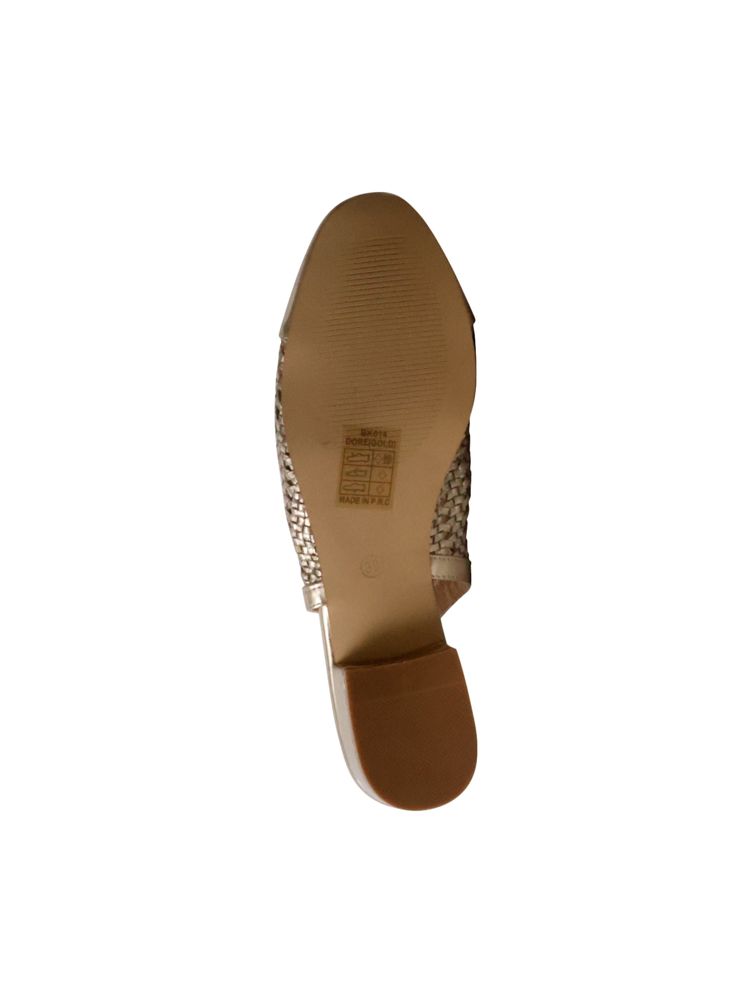 Décolleté sling 'Pumps mit Riemchen' di POTI PATI in oro