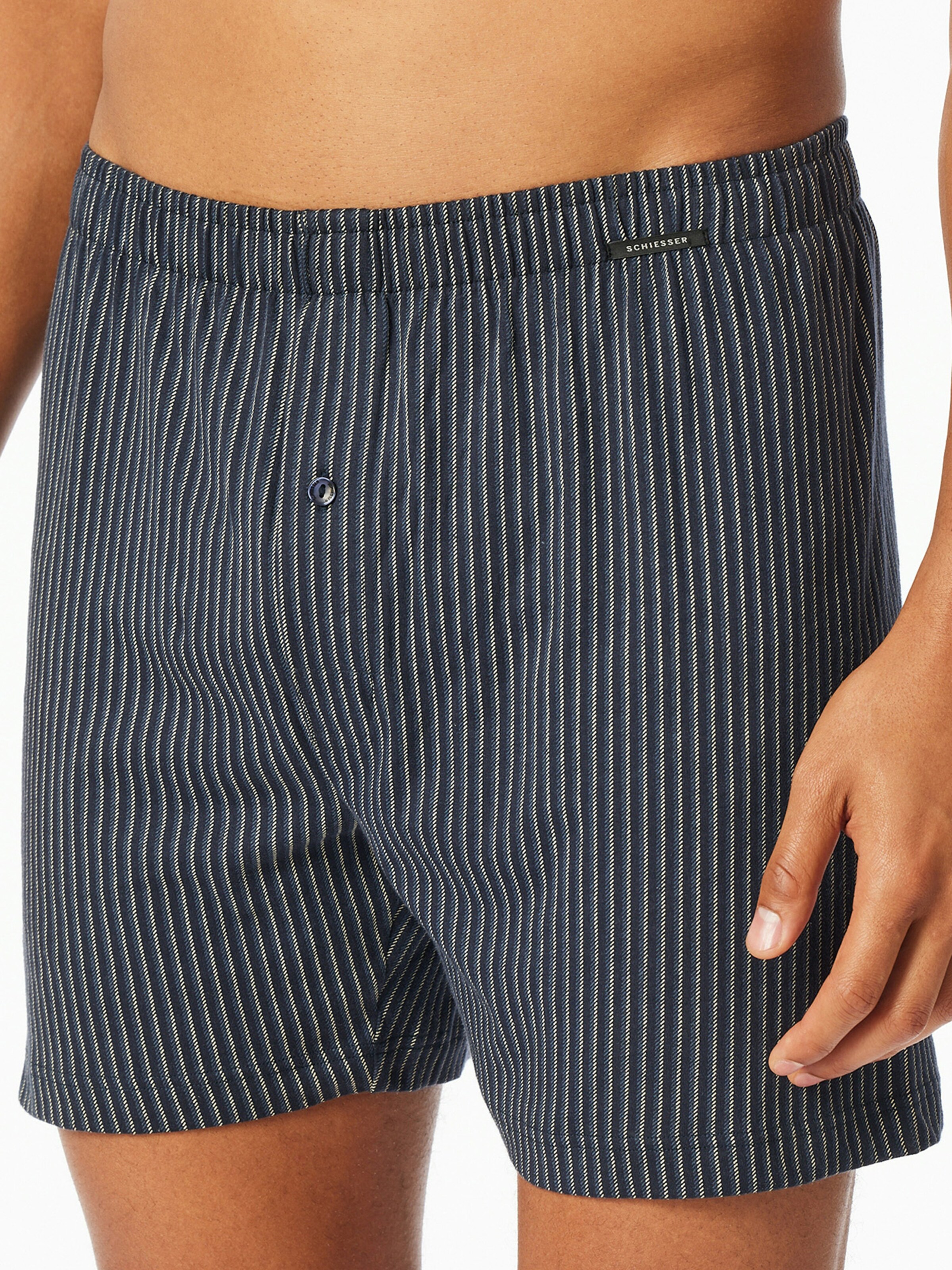 SCHIESSER Boxer shorts ' Basic ' in Grey: front