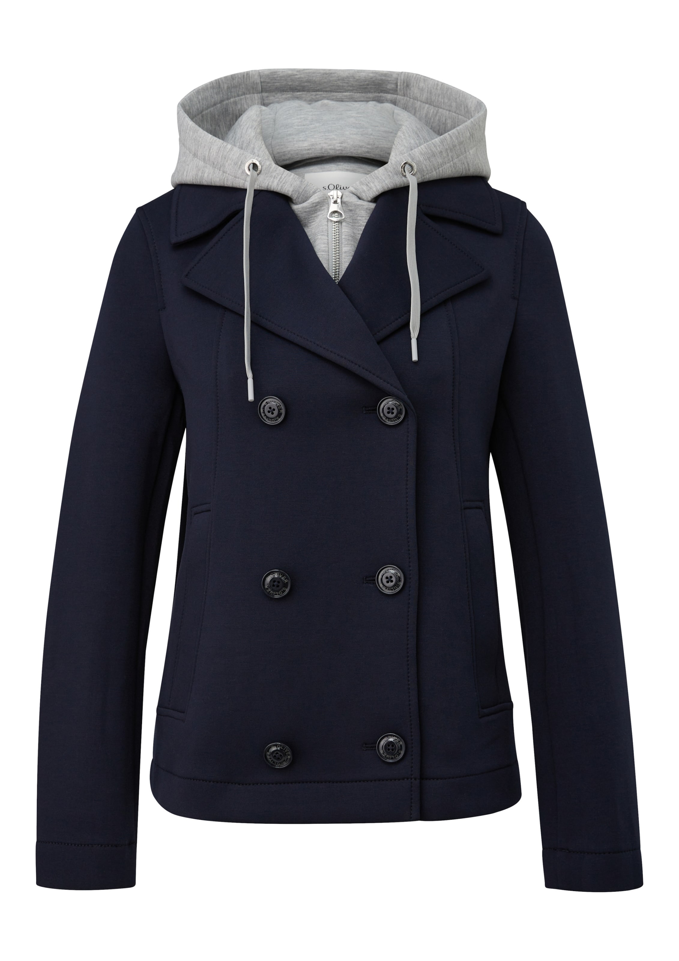 s.Oliver Jacke in Blau: Vorderseite