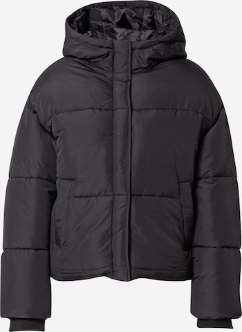 NA-KD Winter jacket in Black: front