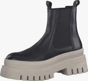 TAMARIS Chelsea Boots in Black: front