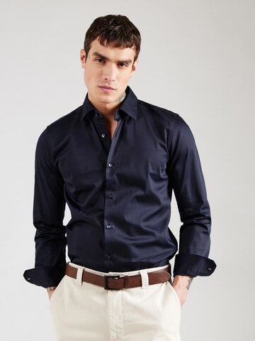 JOOP! Slim fit Srajca 'Pit' | modra barva: sprednja stran