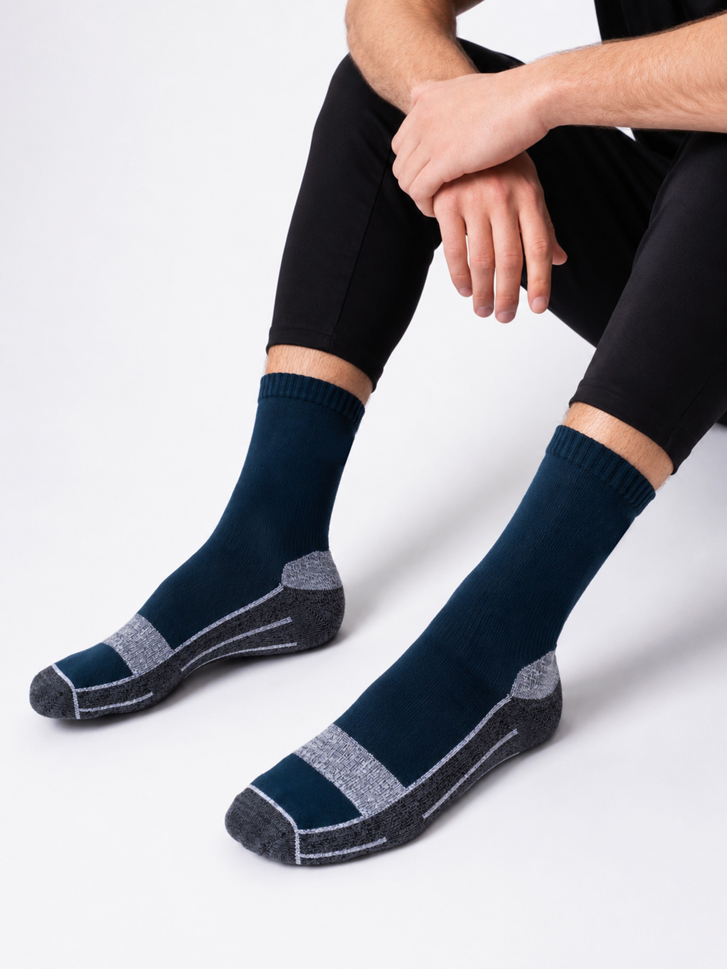 Occulto Sports socks 'Gerlinde' in Blue: front