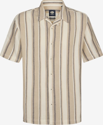 PETROL INDUSTRIES MEN Regular Fit Hemd in Beige: Vorderseite