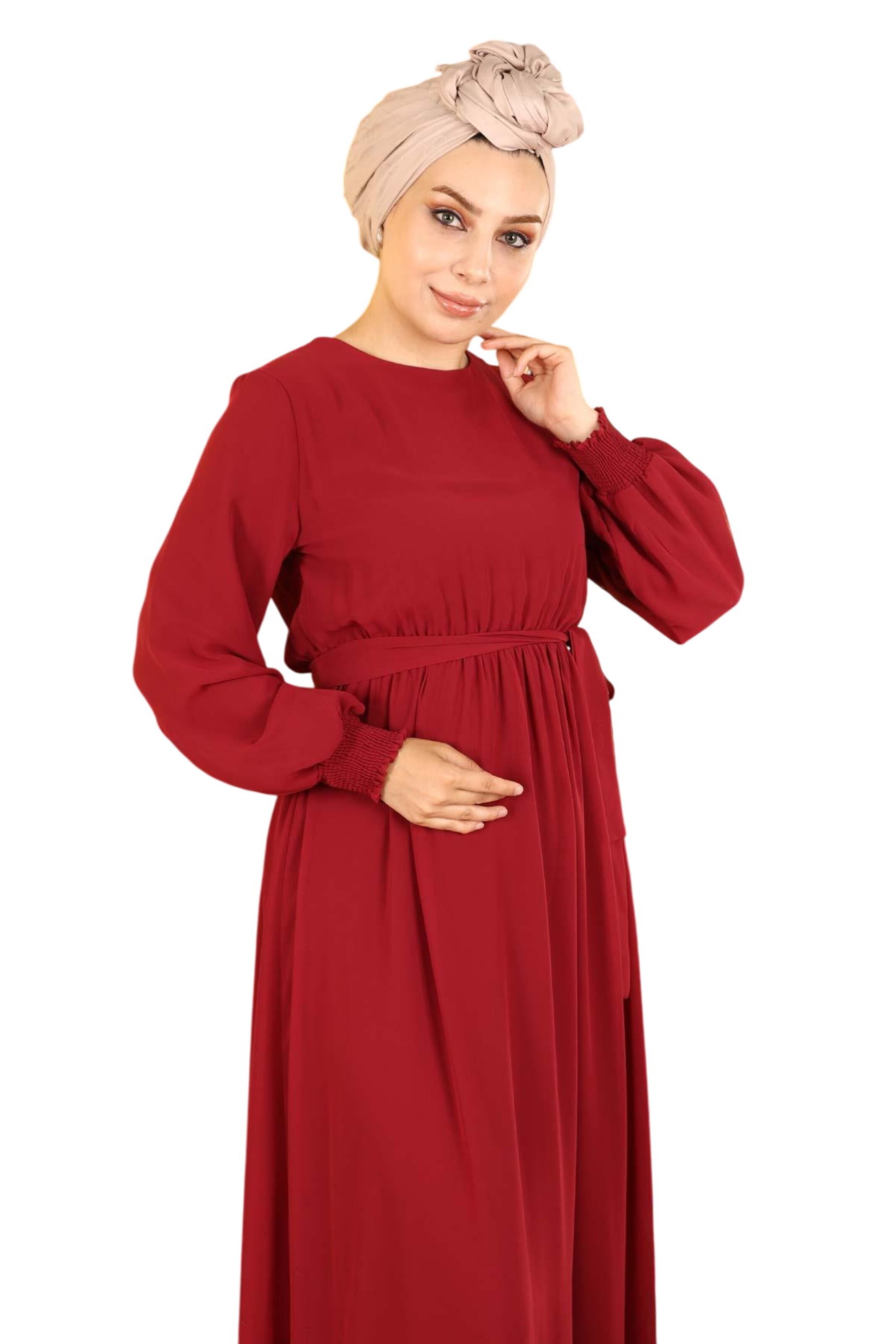 MODAMIHRAM Kleid in Rot