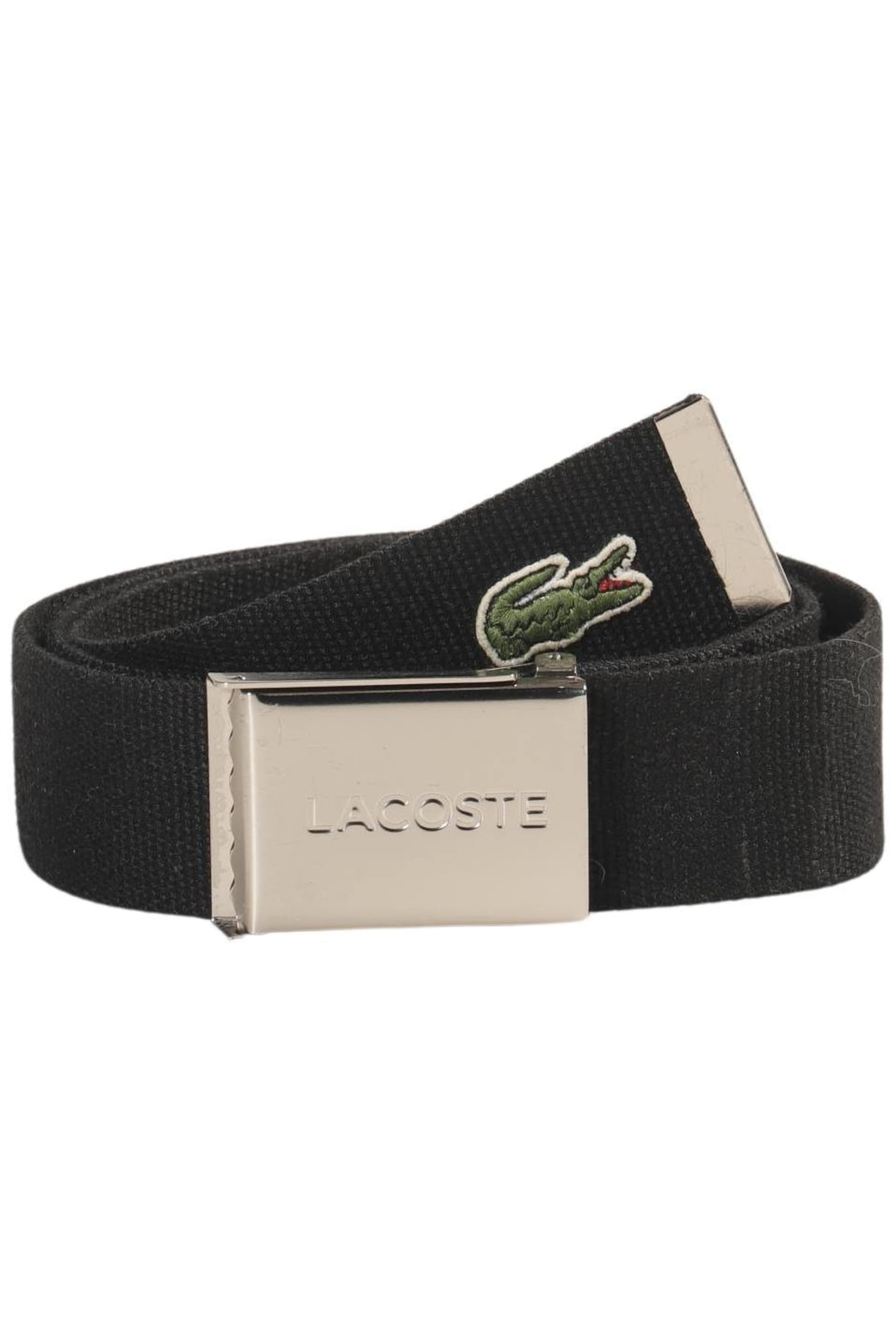 LACOSTE Belt & Suspenders in One size in Black: front