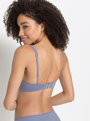 s.Oliver Push-up BH in Blauw