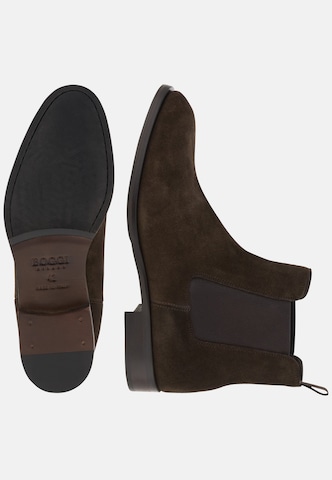 Boggi Milano Chelsea boots in Brown