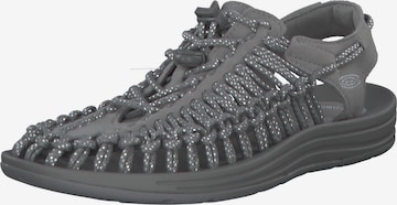 KEEN Sandals 'Uneek 102519' in Grey: front