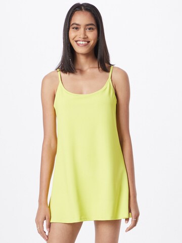 Onzie Sports Dress in Yellow: front